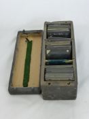 A Miscellaneous Box of Glass Lantern Slides, depicting various countryside and other scenes