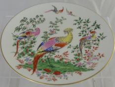 Two Royal Worcester Plates from the Fabulous Bird Series together with a collection of miscellaneous