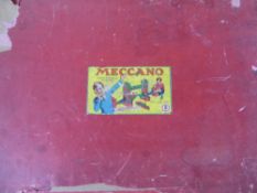 A Vintage Box Set of  Meccano Nr 9, together with the instruction manuals for 6,7,8.