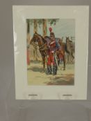 A Quantity of Antique Prints, including Human Interest, Military, Fashion and Fairy's mounted in