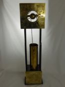 Japanese Brass Water Clock, approx 80 cms