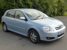 Toyota Corolla 5 Door Hatchback 31/1/2006 Automatic. This vehicle has only covered 2,855 miles