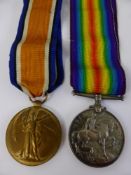 Two WWI Medals, including the Great War medal and George V medal awarded to P.A Gyles Sig R.N.V.R (