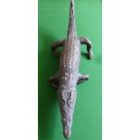 A Taxidermy Young Alligator approx 116 cms long.