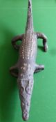 A Taxidermy Young Alligator approx 116 cms long.