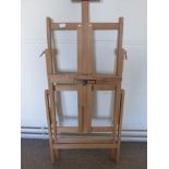 A Contemporary Pine Frame Artist Easel, by Winsor & Newton.