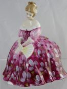 A collection of Royal Doulton Figurines including, "Victoria" HN2471, "Elyse" No. HN2474 and "