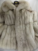 A Harrison's of Gloucester Lady's Fur Coat, possibly fox.