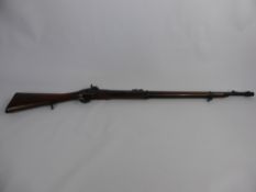 A Fine Two Band Enfield Percussion Rifle, in .577 calibre by Thomas Turner Birmingham,  Regulation