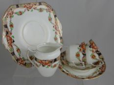 A Minton "Ardsley" Design Part Dinner/Tea Service, comprising eight dinner plates, eleven side