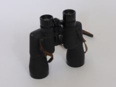 A Pair of USI (United Scientific Instruments) 10 x 50 'Decalite' British military issue binoculars.