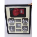 A BBE Boxing Glove signed by Sir Henry Cooper OBE British Heavy Weight Champion 1959-71, the glove