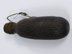 An Antique Treen Flask, possibly for dart poison.