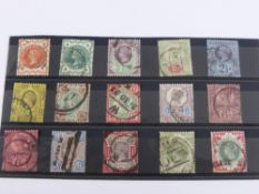 A Victorian Jubilee Full Set of Stamps, 1887 - 1900.