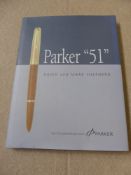 Three Penography Publications including the Parker Duofold, Parker Vacumatic and the Parker 51, by