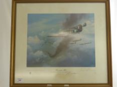 A Limited Edition Print, entitled Hurricane Mk I, the print limited 384/850 signed in pencil Frank