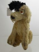 A Vintage Chad Valley Co. Limited Edition Stuffed Toy Dog, known as 'Dusty of the Sunday Despatch'.