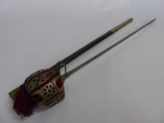 A Scottish Infantry Officer's 19th Century Basket Hilt Sword, Henry Wilkinson Pall Mall, the sword