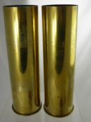 A Pair of Trench Shells, etched GDSM. James M. Wild 24048857 ColdStream Guards NR 2 Company 1966-