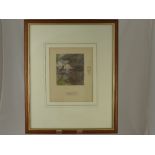 G.D. Amour Two Antique Sporting Prints depicting fly fishing, mounted, framed and glazed approx 20 x