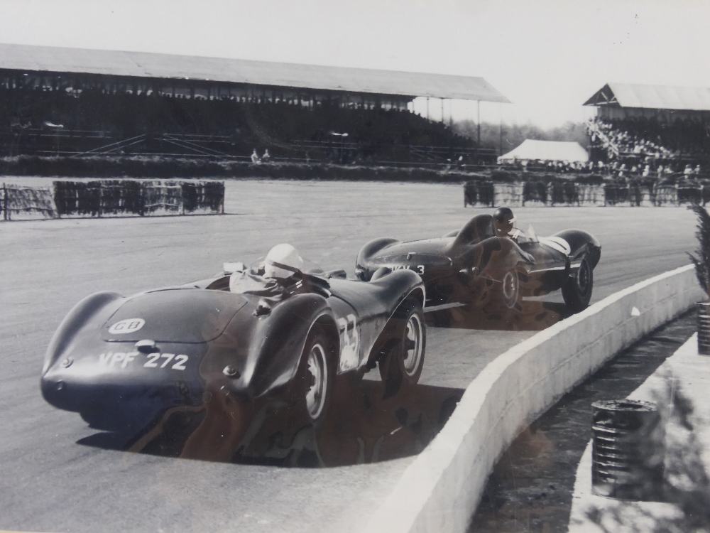A Quantity of Black and White Photographs by Maurice Rowe, including motor racing at Goodwood, - Image 4 of 7