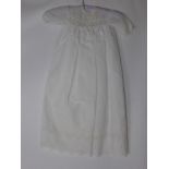 Five Antique Cotton Christening Robes, two embroidery Anglaise and three lace trimmed.