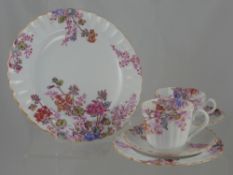A Part Copeland Spode 'Chelsea Gardens' Tea Set, comprising five coffee cups, three tea cups,