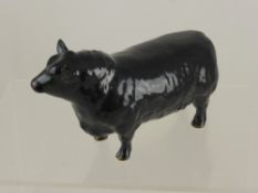 A Beswick Figure of an Aberdeen Angus Bull, No. 1562.