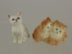 Two Beswick Figures of Kittens, including 1316 and 1836. (2)