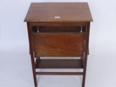 An Edwardian Mahogany Folding Leaf Butler's Table.