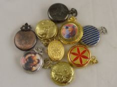 A Collection of Miscellaneous Contemporary Pocket Watches. (9)