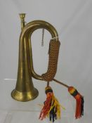 A Vintage Brass Bugle