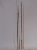 A Miscellaneous Collection of Fly Fishing Equipment, including 2 pce split cane rod by A.E.