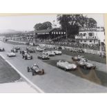 A Quantity of Black and White Photographs by Maurice Rowe, including motor racing at Goodwood,