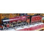 A Winson 5 1/2 Gauge Steam Locomotive, the LMS Jubilee 5699 Galatea is hand built and professionally