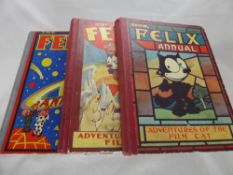 The First Six "Felix the Cat" Annuals, published 1925 - 1930. (6)