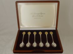 John Pinches Ltd.,The Sovereign Queen Spoon Collection to commemorate the Silver Jubilee of Her