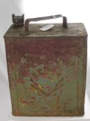 A Vintage Shell Petrol Can.