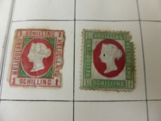 'Lincoln' Stamp Album, with a range of early all-world material, some less common.