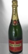 Six Bottles labelled Piper Heidsieck Red Label Champagne Brut 750 ml. (6)