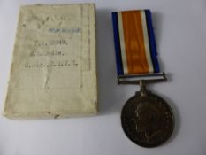 A Great War Medal to T.Z. 12649 E.A. Dodds, O. Sig. R.N.V.R..