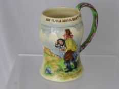 A Crown Devon Fielding Musical Tankard.