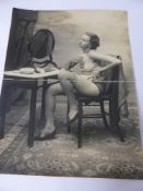 A Miscellaneous Collection of approx 30 Black and White Circa 1920 Nude Photos, including