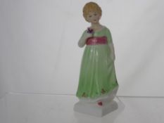 A Royal Doulton Kate Greenaway Collection, porcelain figurine of Tess, HN2865, approx 14 cms high.