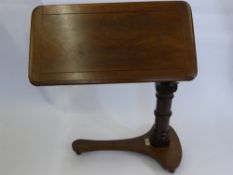 A Late Victorian Reading Stand, approx 83 x 43 cms.