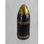A WWI Shell Head, the head engraved 5L to base and having Arabic writing to top.