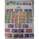 A Stamp Album Containing Miscellaneous Mint GB QV - QE II  British Colonies and Commonwealth