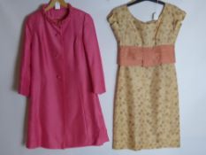 A Miscellaneous Collection of Lady's Vintage Clothing and Accessories, including Peggy's French