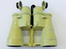 A WW2 Zeiss (BLC) 8 x 60 Kriegsmarine U-Boat Commander's Binoculars (Fat Binoculars) complete with