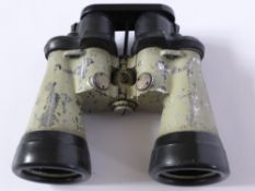 Zeiss BLC 10 x 50 U-Boat Binoculars, Serial Nr 54450, with original rubber fittings and benutzer